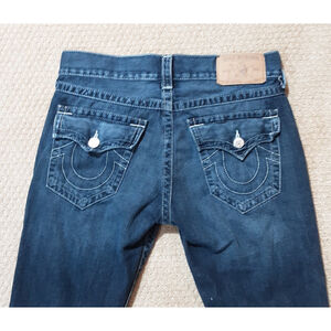 True Religion Skinny Flap Jeans 32X32 Men's Great Condition